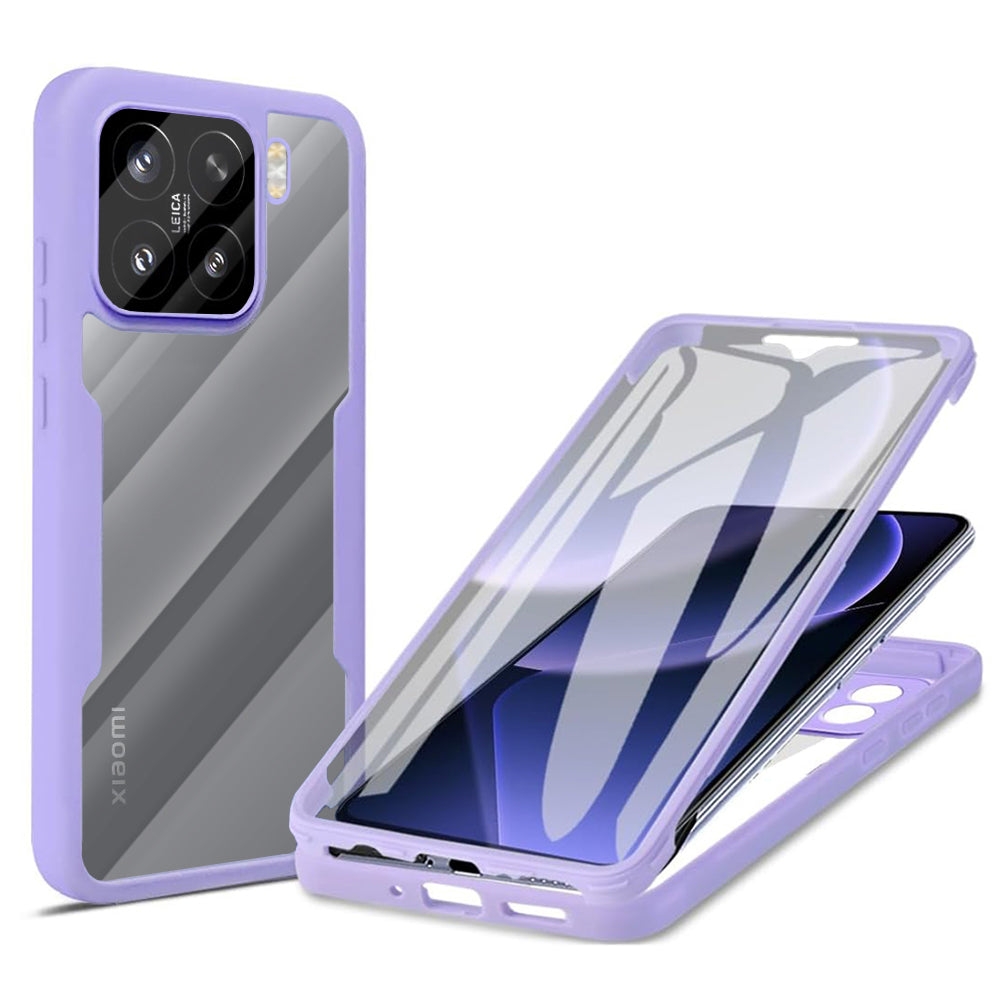 Coque pour Xiaomi 15, Techsuit, ColorVerse 360, Violet