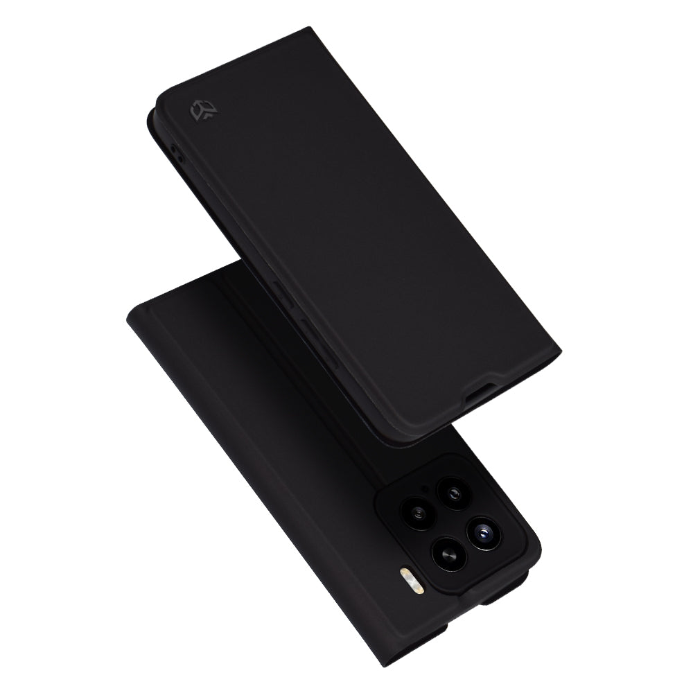 Coque pour Xiaomi 15, Techsuit, Magskin Book, Noire