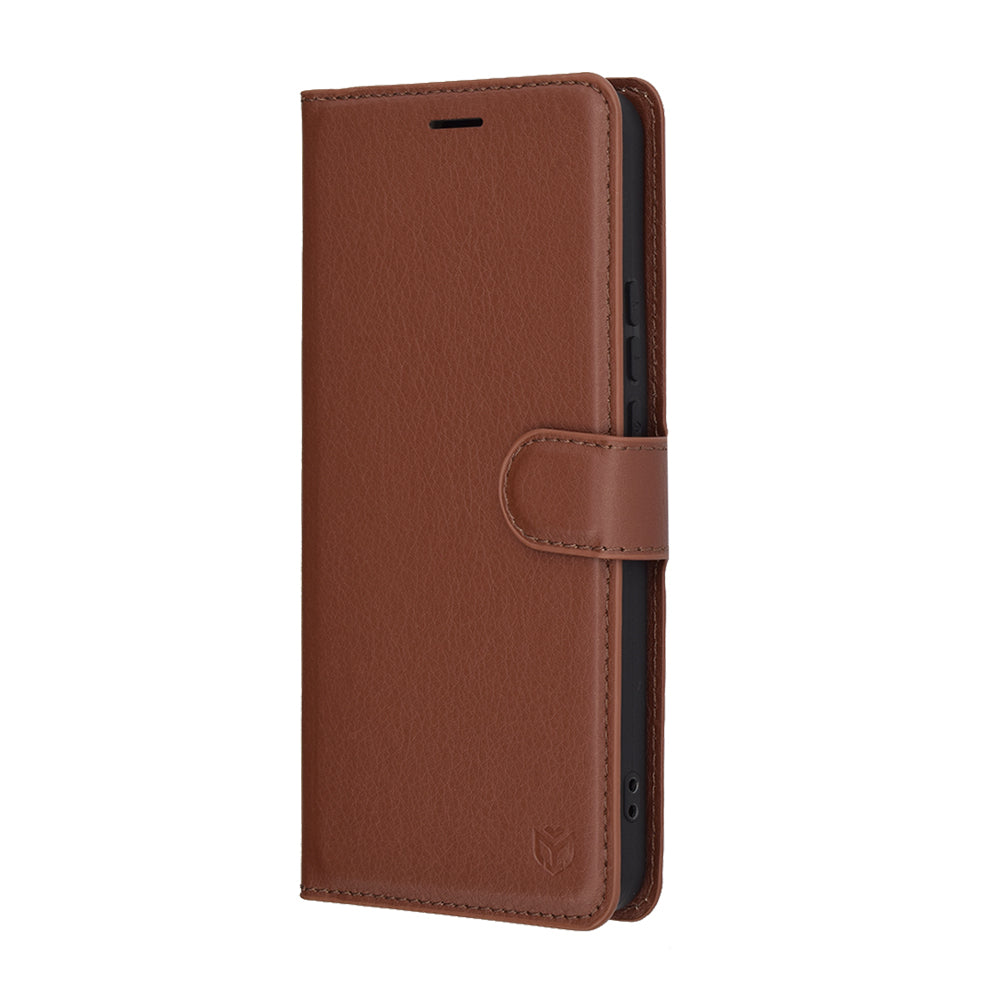 Coque pour Xiaomi 15 Ultra, Techsuit, Leather Folio, Marron