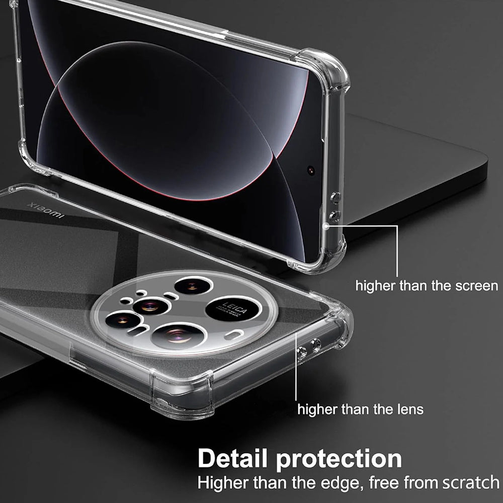 Coque pour Xiaomi 15 Ultra, Techsuit, Anti-choc Claire, Transparente