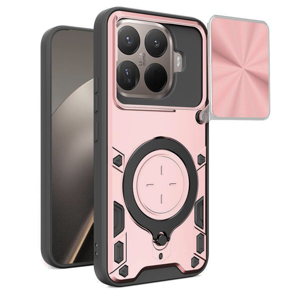 Étui pour Xiaomi 15T Pro, Techsuit, CamGuard Pro, Rose