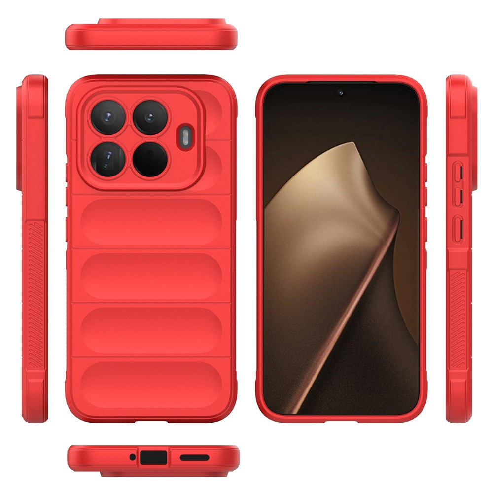 Étui pour Xiaomi 15T Pro, Techsuit, Magic Shield, Rouge