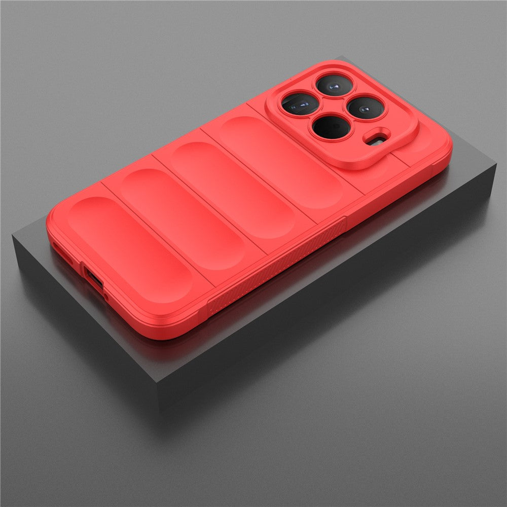 Étui pour Xiaomi 15T Pro, Techsuit, Magic Shield, Rouge