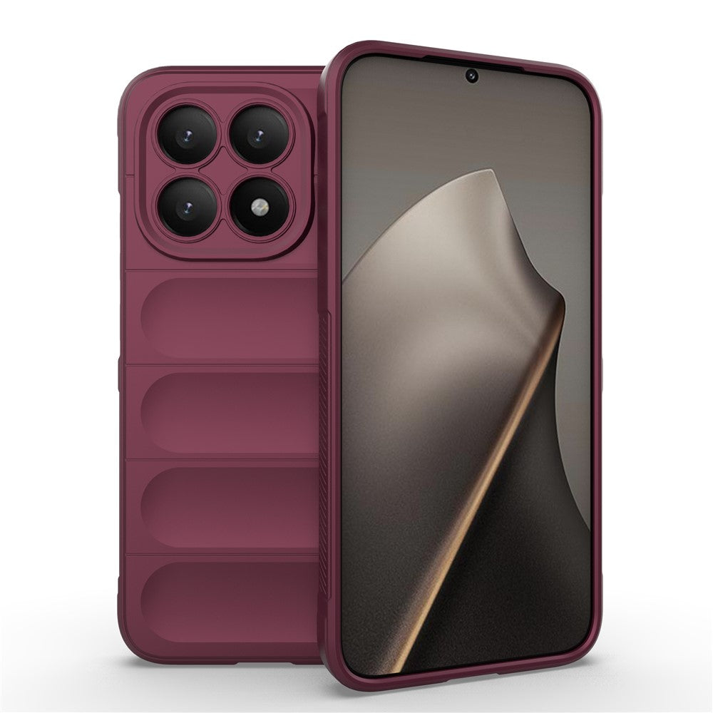 Étui pour Xiaomi 15T, Techsuit, Magic Shield, Cerise