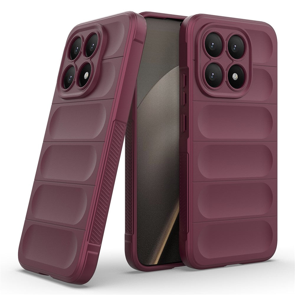Étui pour Xiaomi 15T, Techsuit, Magic Shield, Cerise