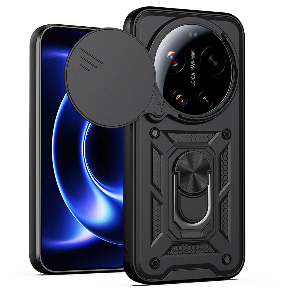 Étui pour Xiaomi 17 Ultra, Techsuit, CamShield, Noir