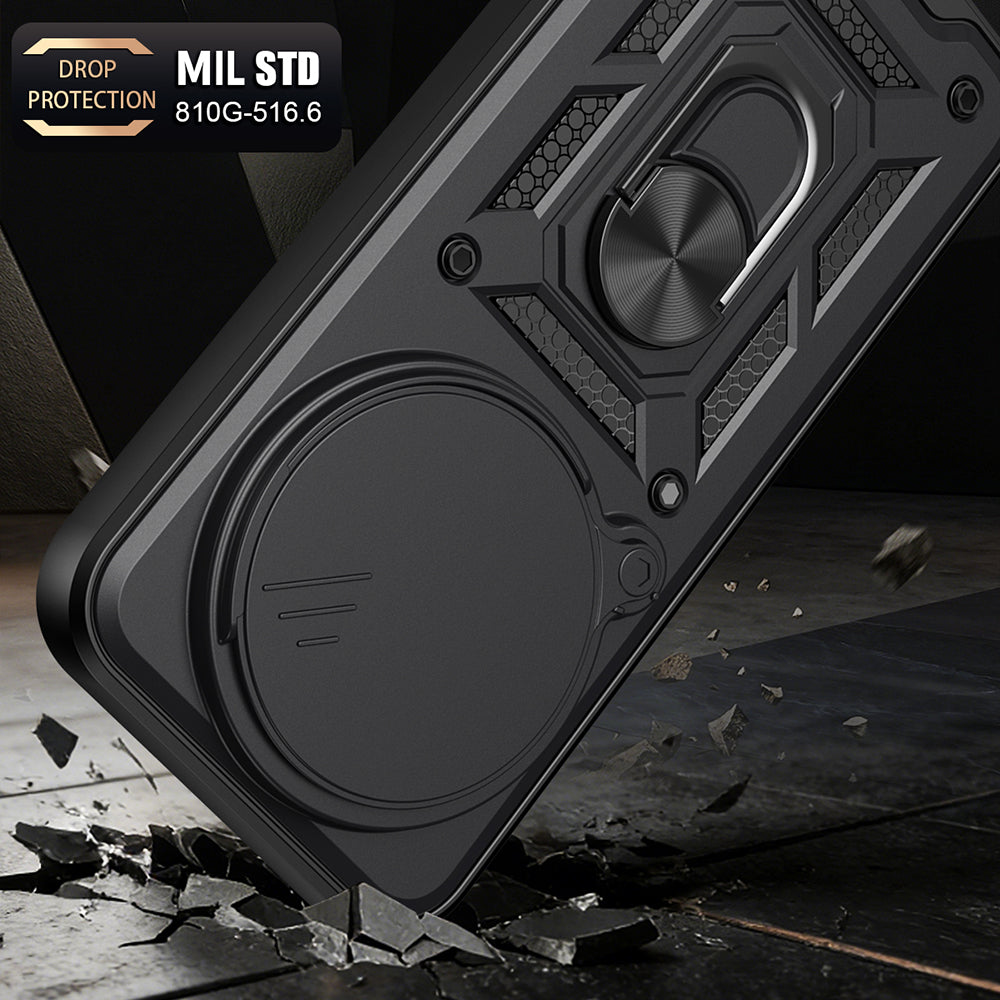 Étui pour Xiaomi 17 Ultra, Techsuit, CamShield, Noir