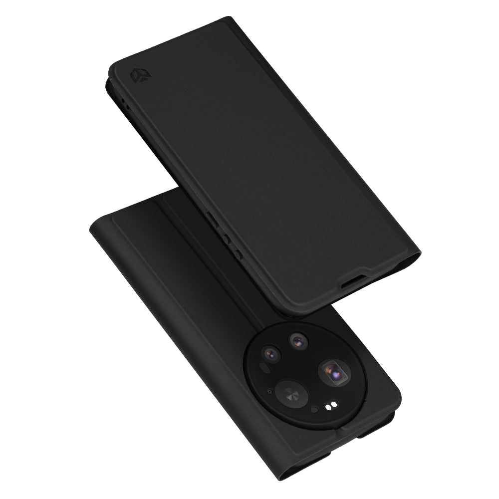 Étui pour Xiaomi 17 Ultra, Techsuit, Magskin Book, Noir