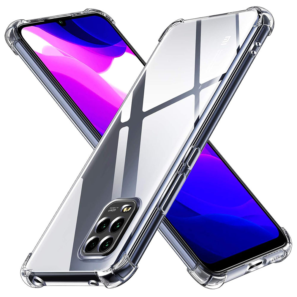 Coque pour Xiaomi Mi 10 Lite 5G, Techsuit, Anti-choc Claire, Transparente
