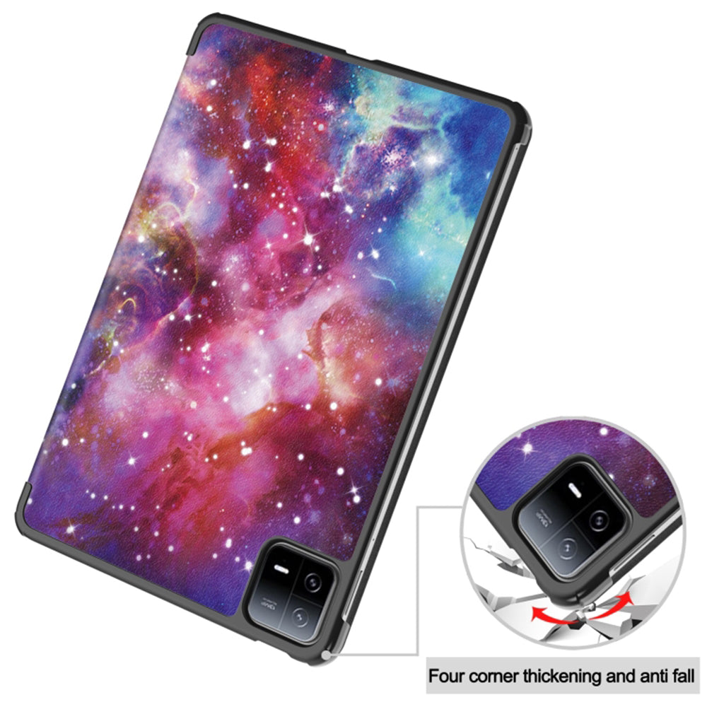 Coque pour Xiaomi Pad 6 / 6 Pro, Techsuit, FoldPro Galaxy, Multicolore