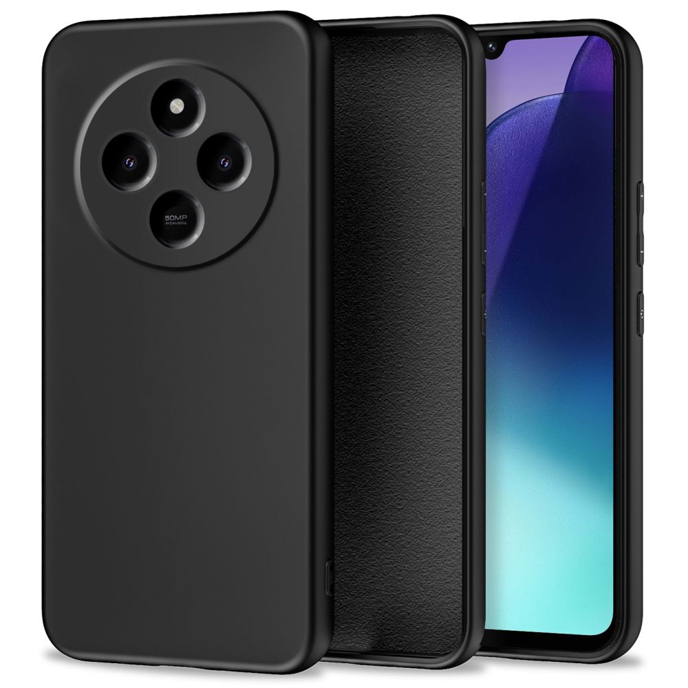 Étui pour Xiaomi Poco C75 5G / C75 / Redmi 14C, Tech-Protect, Icon, Noir