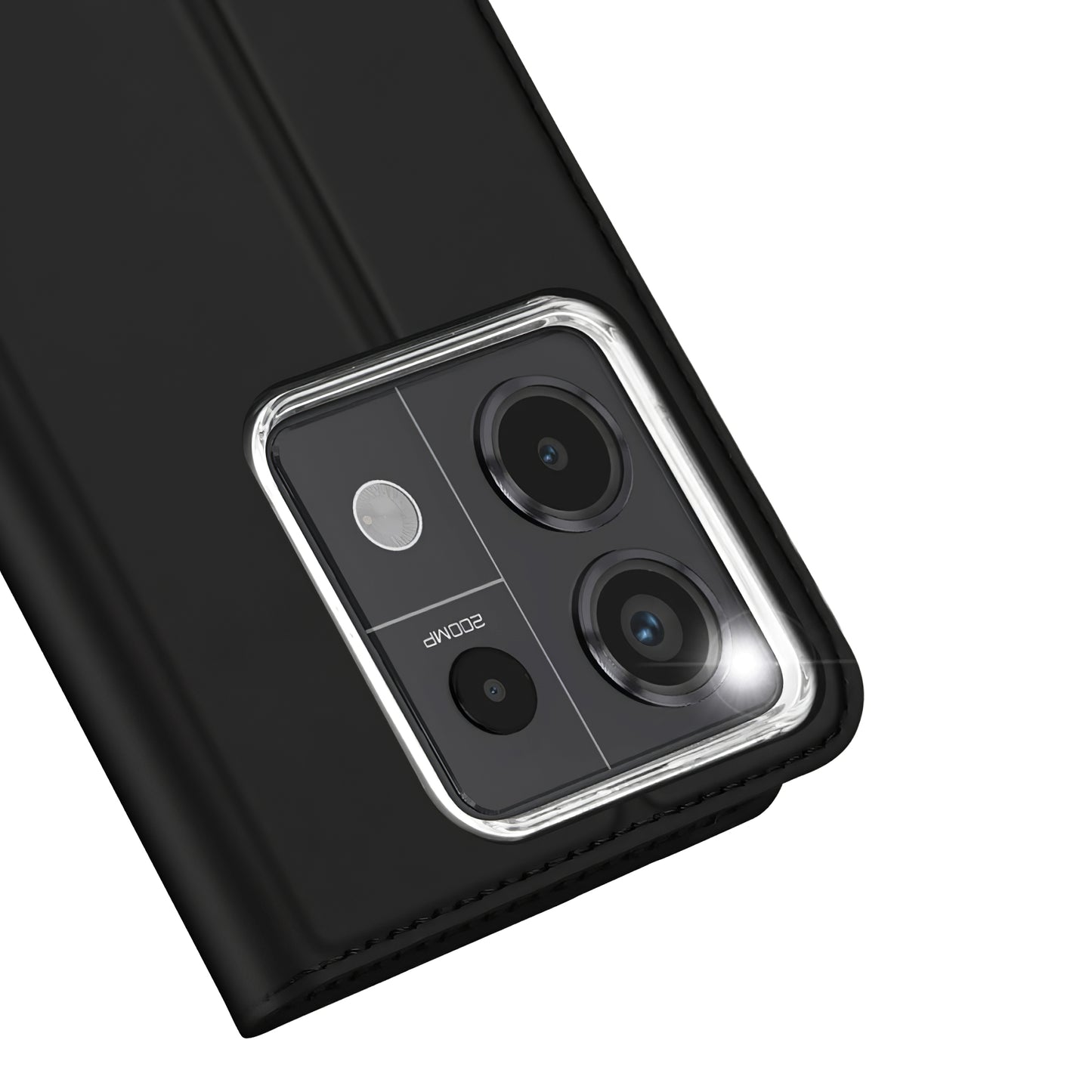 Pouch for Xiaomi Poco X6 / Note 13 Pro 5G, DUX DUCIS, Skin Pro, Black