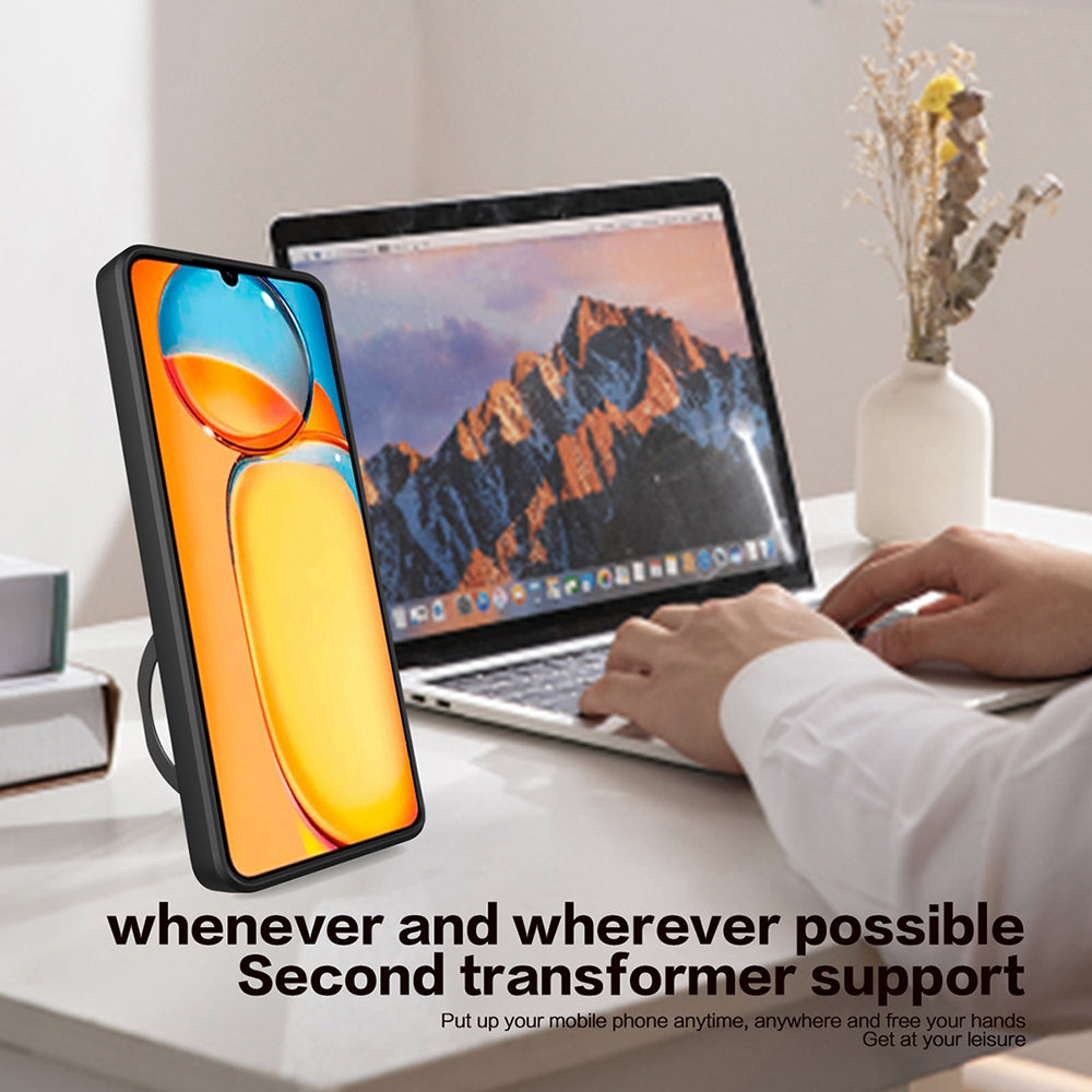 Coque pour Xiaomi Poco C65 / Redmi 13C, Techsuit, CamGuard Pro, Noire