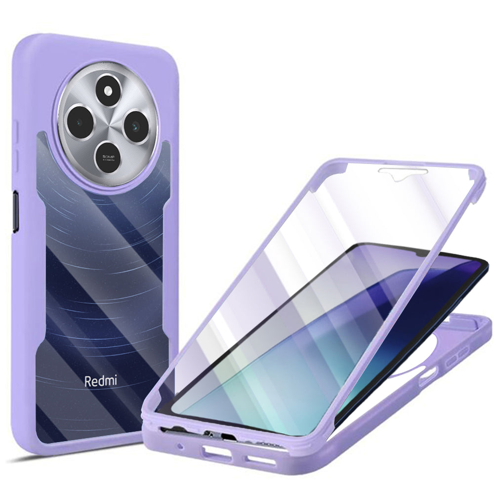 Coque pour Xiaomi Poco C75 / Redmi 14C, Techsuit, ColorVerse 360, Violet