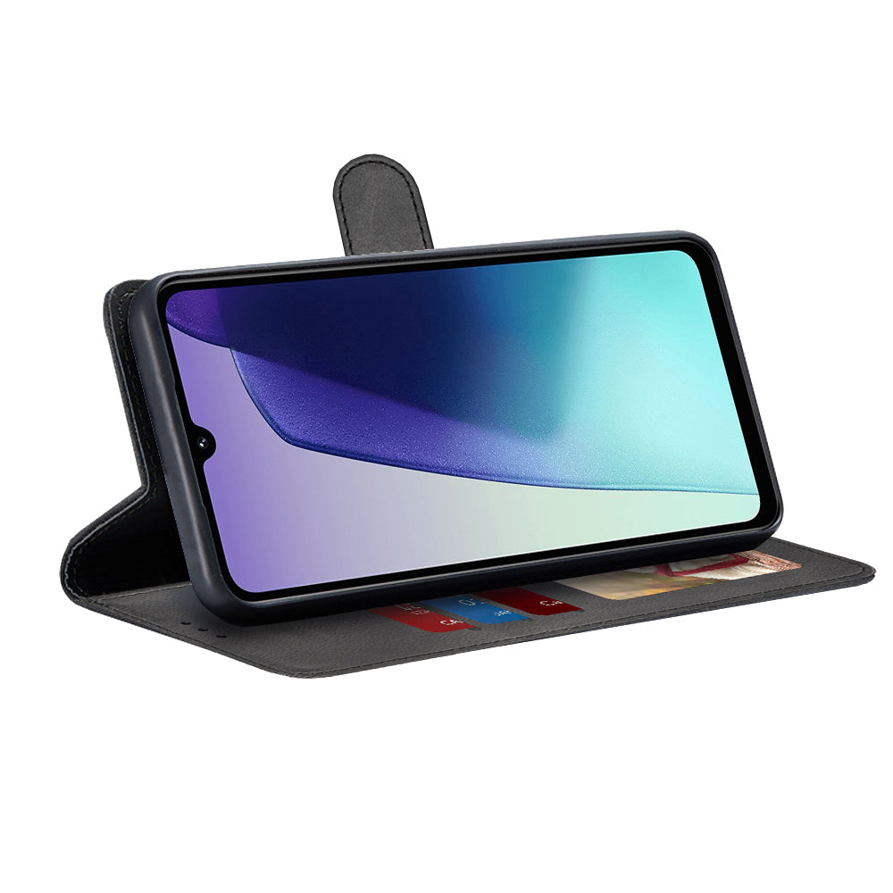 Coque pour Xiaomi Poco C75 / Redmi 14C, Techsuit, Diary Book, Noire
