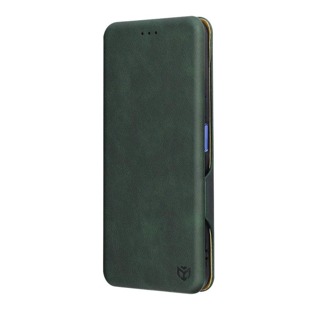 Étui pour Xiaomi Poco C75 / Redmi 14C, Techsuit, Safe Wallet Plus, Vert