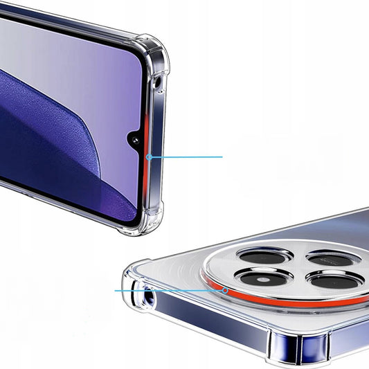 Coque pour Xiaomi Poco C75 / Redmi 14C, Techsuit, Antichoc Claire, Transparente