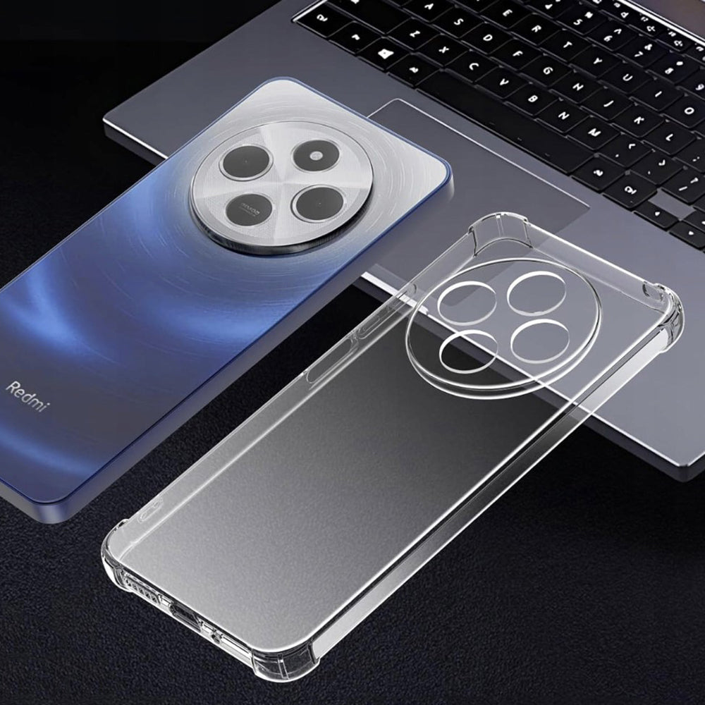 Coque pour Xiaomi Poco C75 / Redmi 14C, Techsuit, Antichoc Claire, Transparente