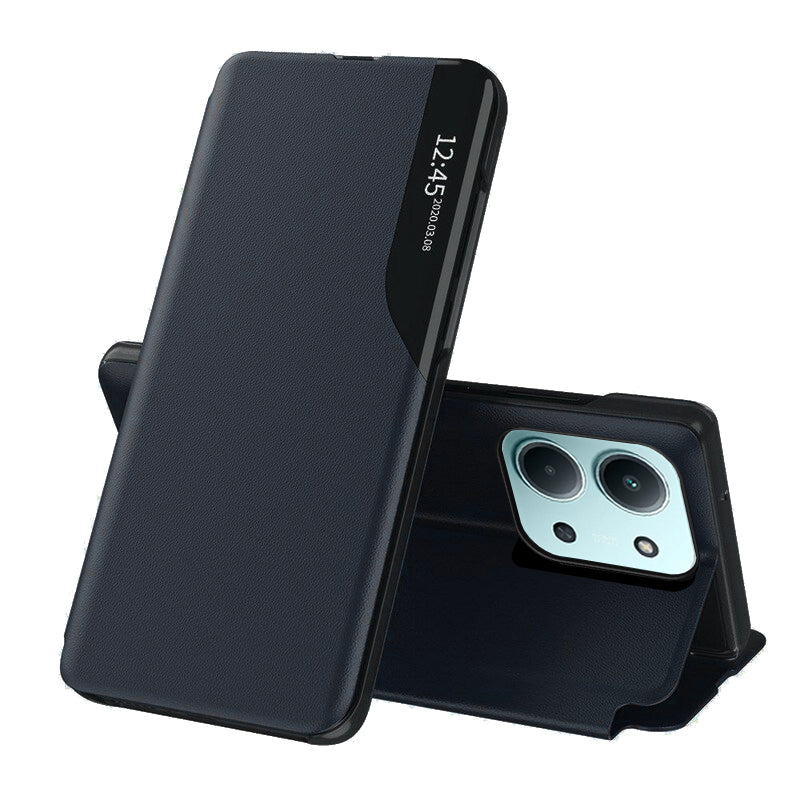 Étui pour Xiaomi Poco C85 4G / Redmi 15C 5G / 15C 4G, Techsuit, eFold, Bleu