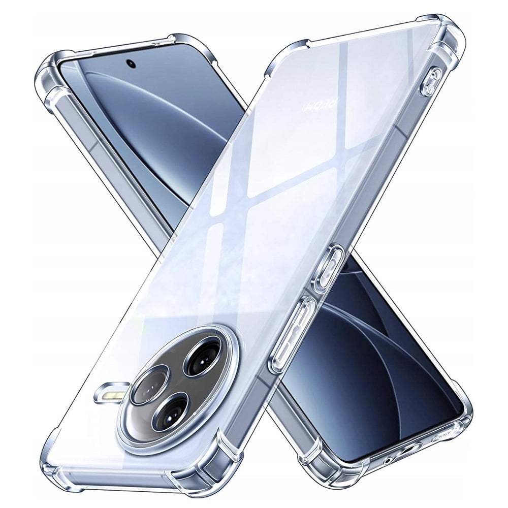 Coque pour Xiaomi Poco F7 Pro, Techsuit, Anti-choc Claire, Transparente