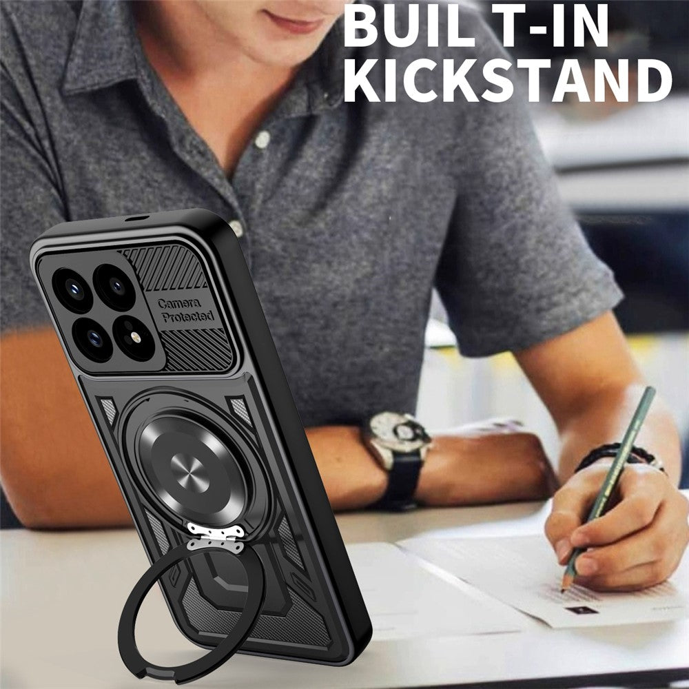 Étui pour Xiaomi Poco F8 Pro, Techsuit, RuggedCam, Noir