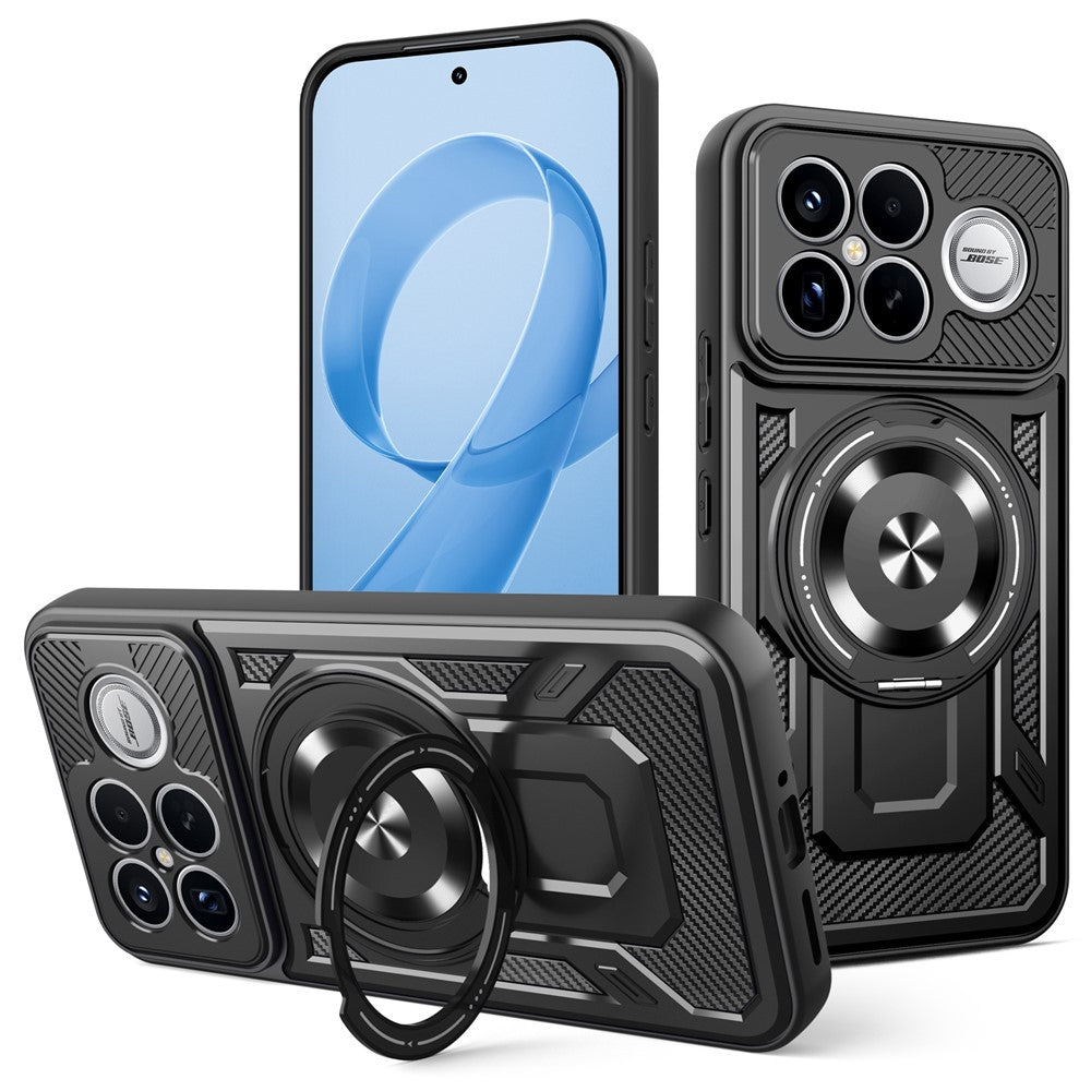Étui pour Xiaomi Poco F8 Ultra, Techsuit, RuggedCam, Noir