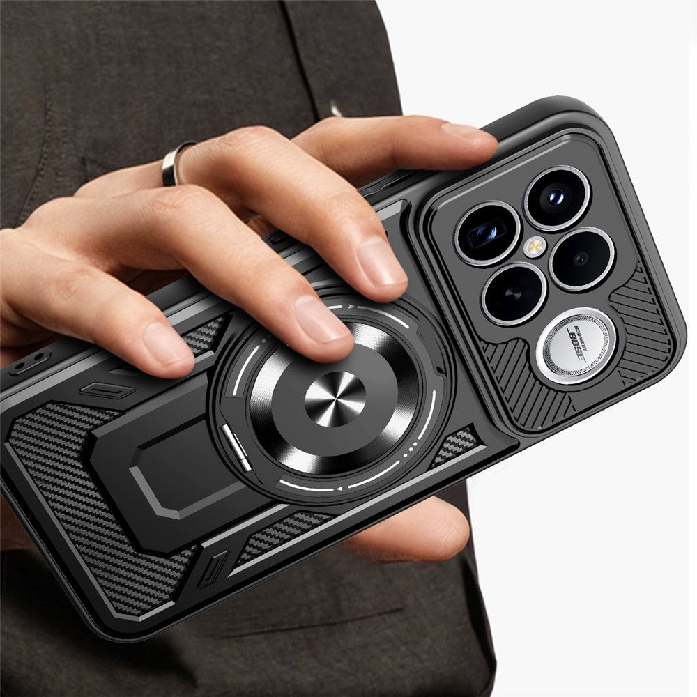 Étui pour Xiaomi Poco F8 Ultra, Techsuit, RuggedCam, Noir