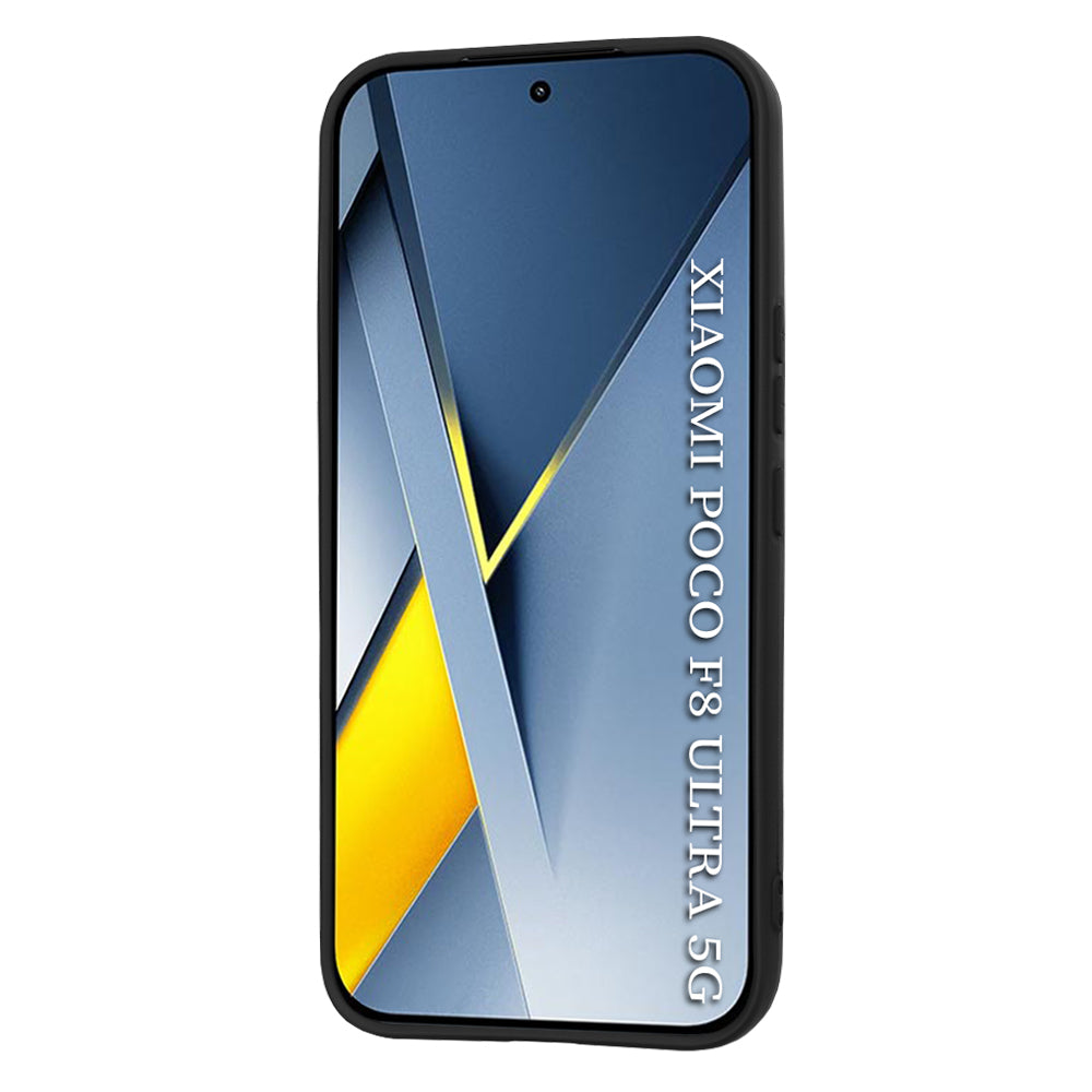 Étui pour Xiaomi Poco F8 Ultra, Techsuit, SoftFlex, Noir