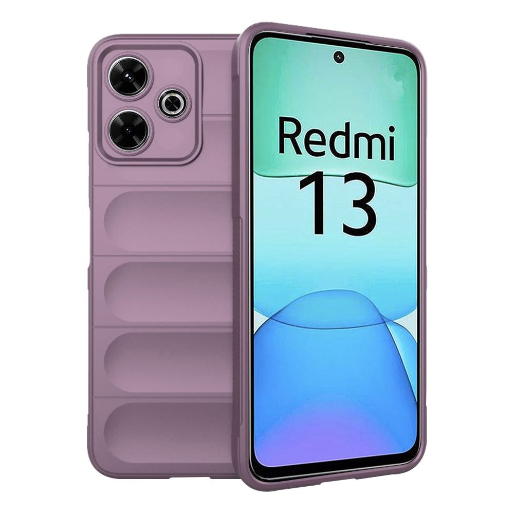 Étui pour Xiaomi Poco M6 4G / Redmi 13, Techsuit, Magic Shield, Violet