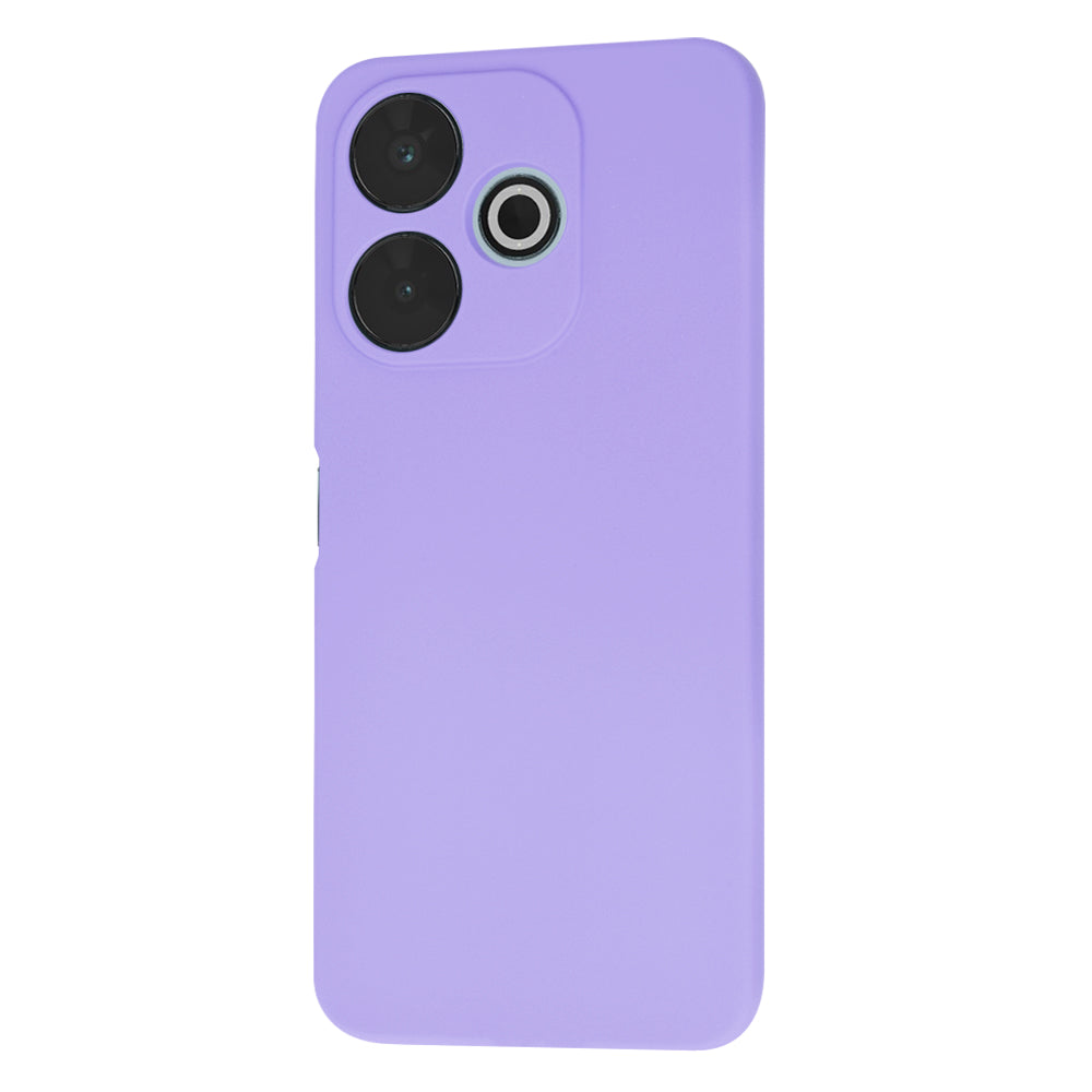 Étui pour Xiaomi Poco M6 4G / Redmi 13, Techsuit, SoftFlex, Mauve Clair