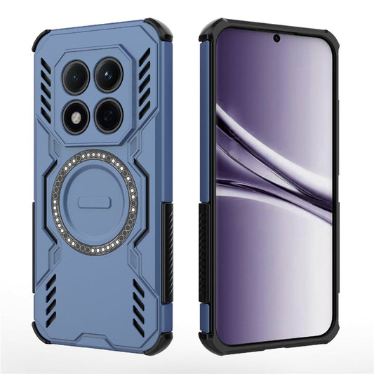 Étui MagSafe pour Xiaomi Poco M8 Pro / Redmi Note 15 Pro+ 5G, Techsuit, ArmorMag, Bleu