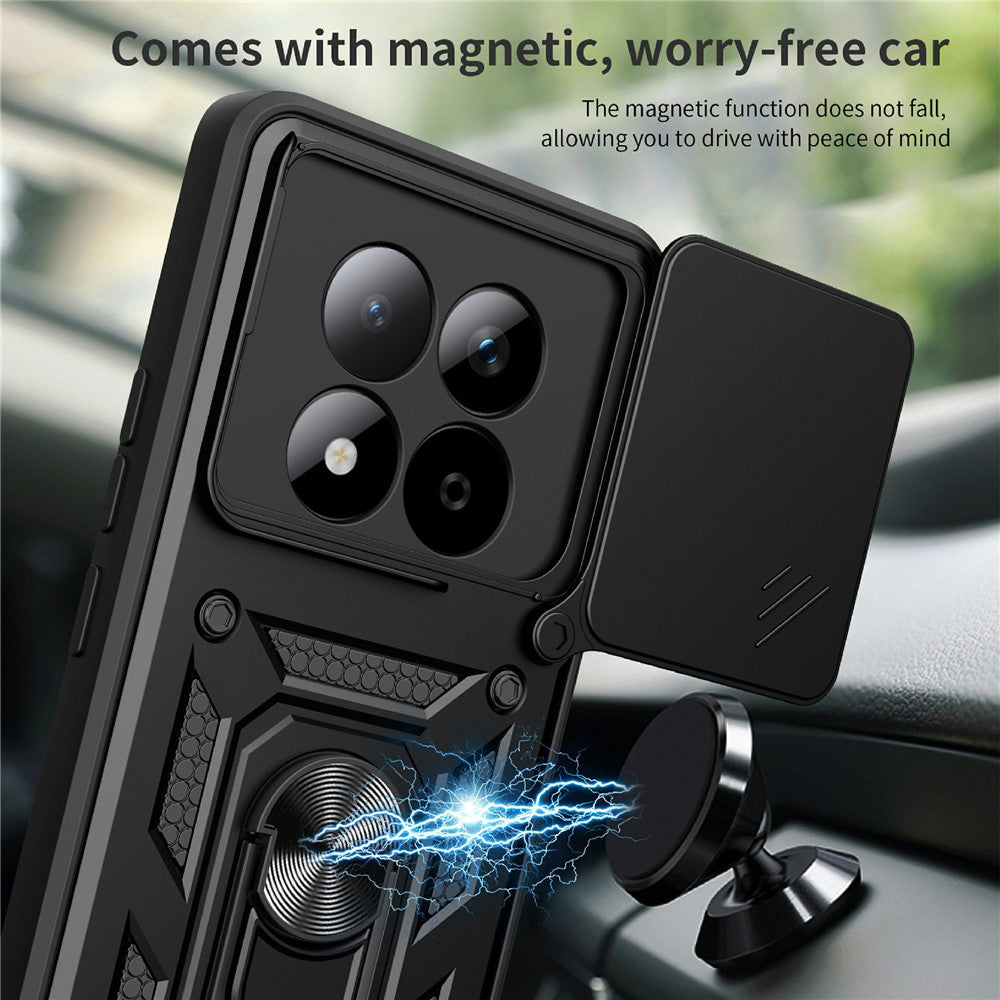 Étui pour Xiaomi Poco M8 Pro / Redmi Note 15 Pro+ 5G, Techsuit, CamShield, Doré