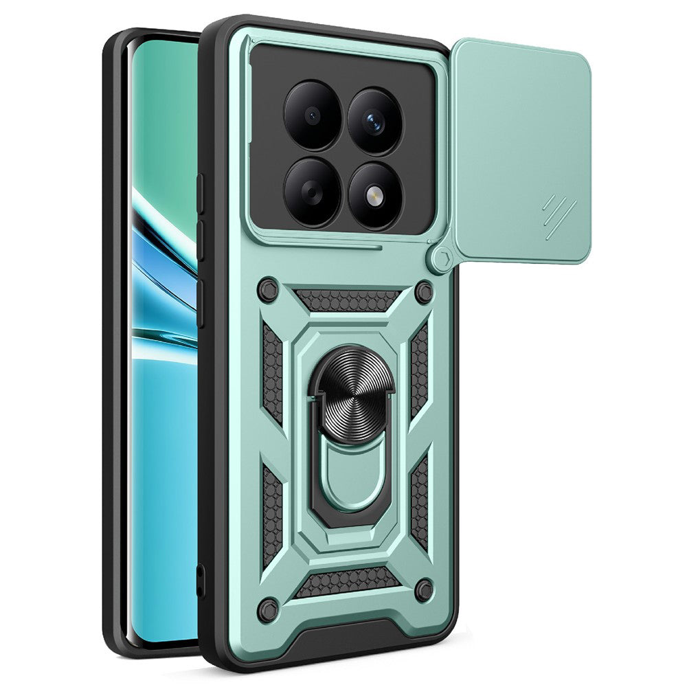 Étui pour Xiaomi Poco M8 / Redmi Note 15 5G / Note 15 4G, Techsuit, CamShield, Vert