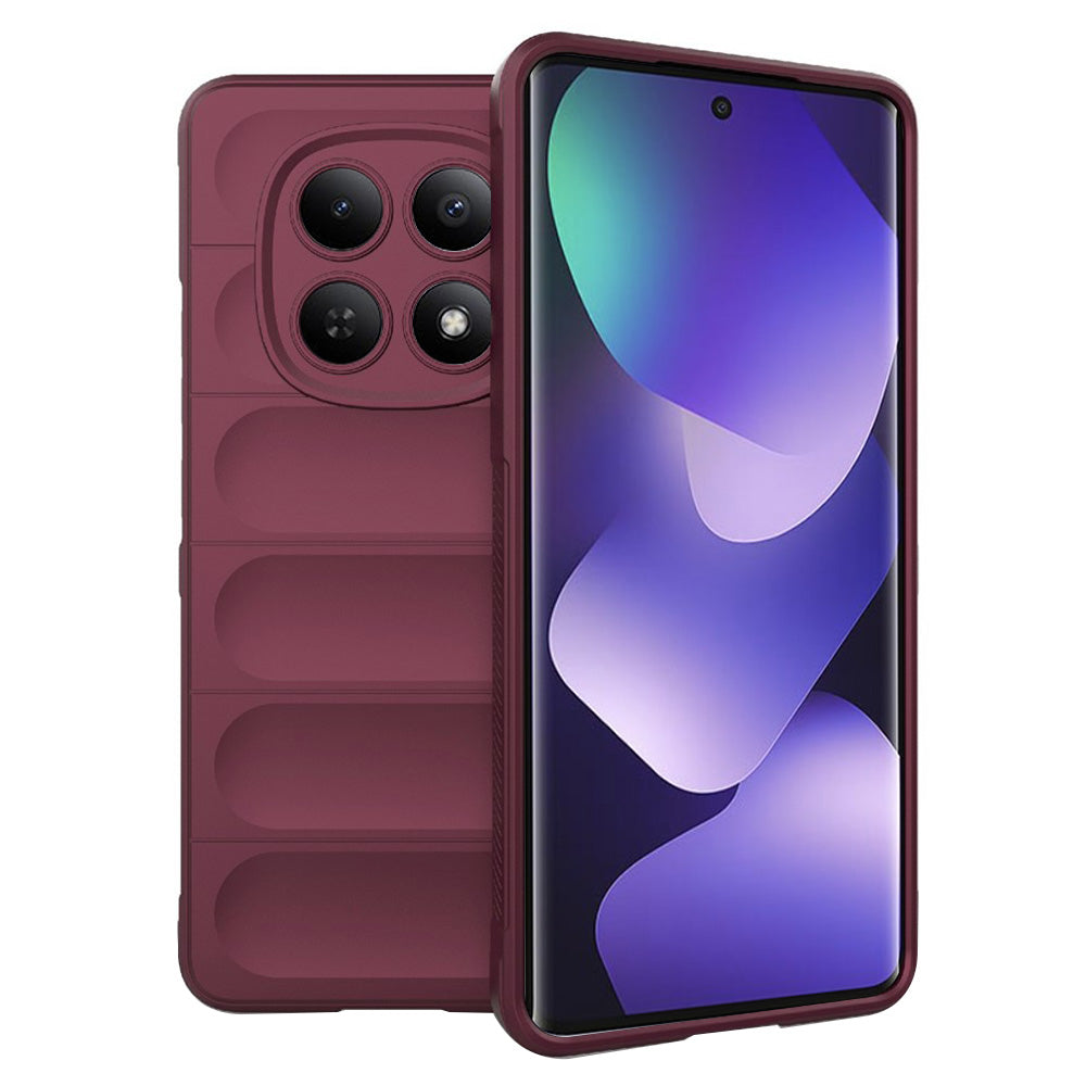 Étui pour Xiaomi Poco M8 / Redmi Note 15 5G, Techsuit, Magic Shield, Cerise