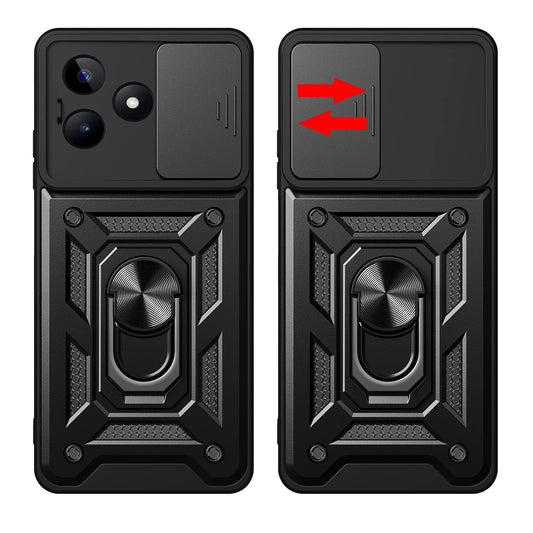 Coque pour Xiaomi Poco X6 / Note 13 Pro 5G, Techsuit, CamShield, Noire
