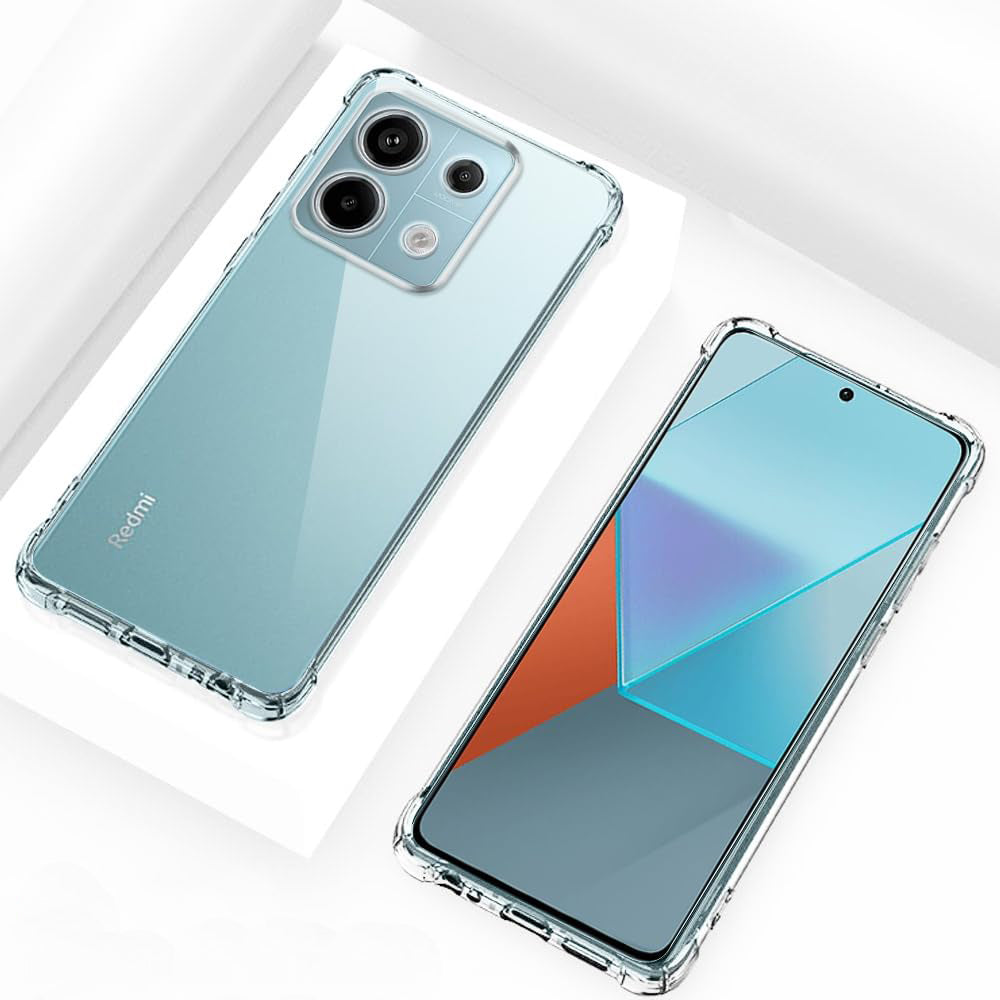 Coque pour Xiaomi Poco X6 / Note 13 Pro 5G, Techsuit, Antichoc Claire, Transparente