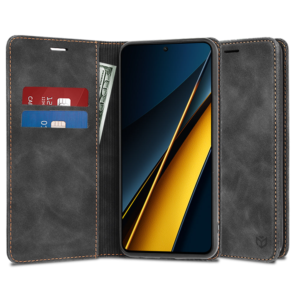 Étui pour Xiaomi Poco X6 Pro, Techsuit, Confy, Noir