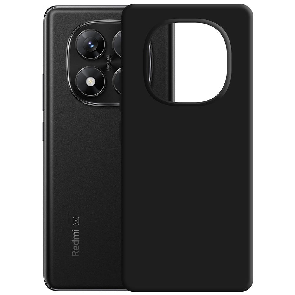 Coque pour Xiaomi Poco X7 / Redmi Note 14 Pro 5G, 3MK, Noir Mat