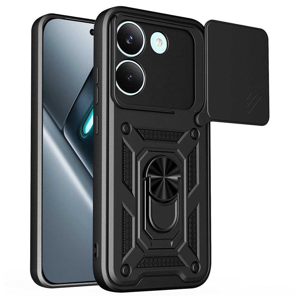 Étui pour Xiaomi Poco X8 Pro, Techsuit, CamShield, Noir