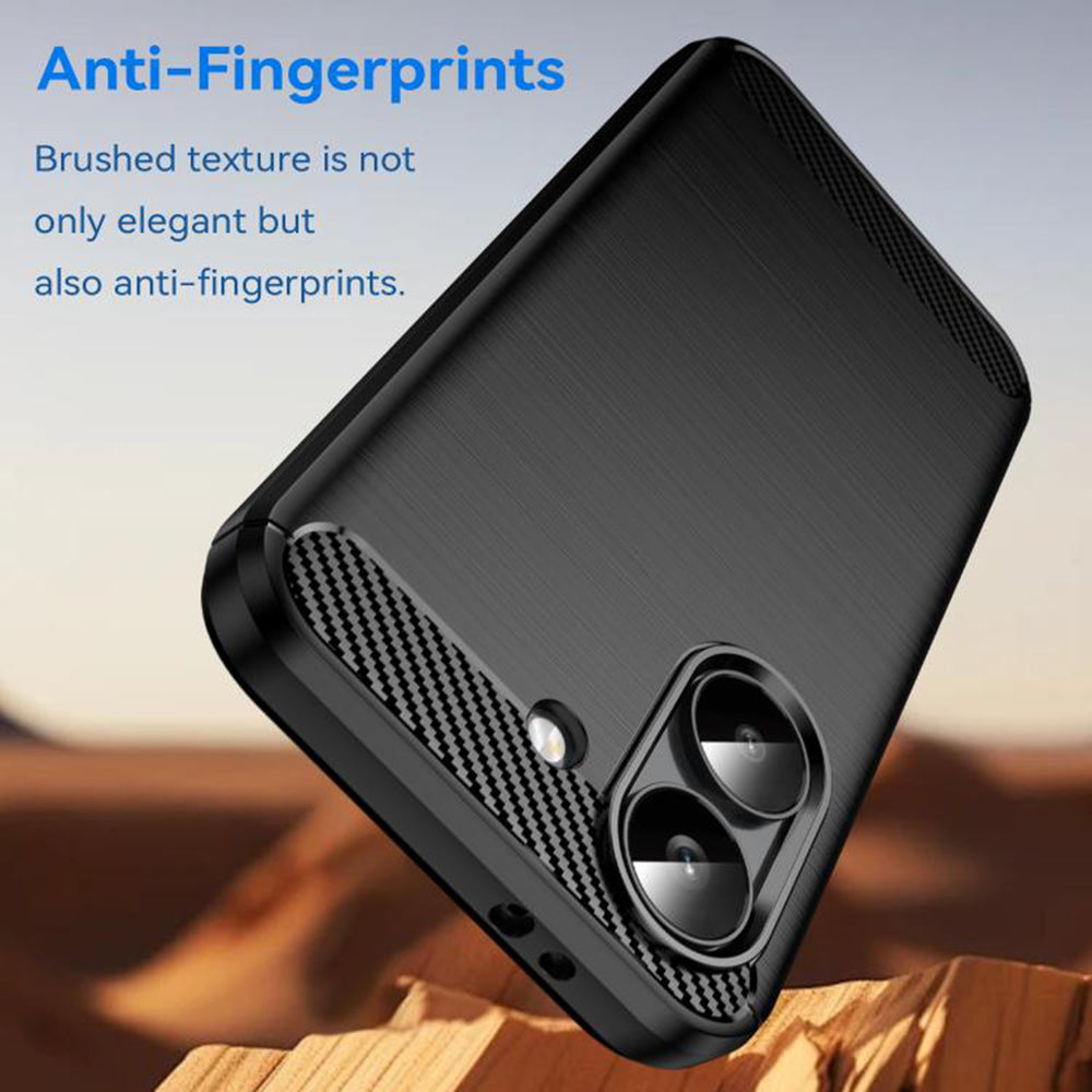 Étui pour Xiaomi Poco X8 Pro, Techsuit, Carbone, Noir