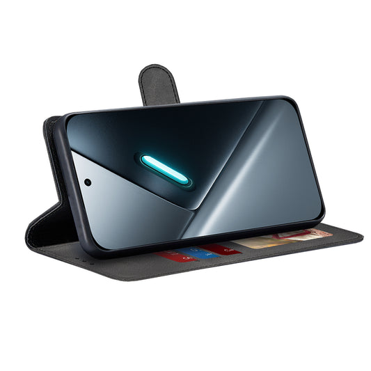 Étui pour Xiaomi Poco X8 Pro, Techsuit, Diary Book, Noir