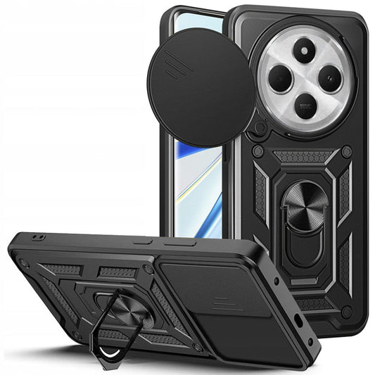 Etui pour Xiaomi Redmi 14C, Tech-Protect, CamShield Pro, Noir