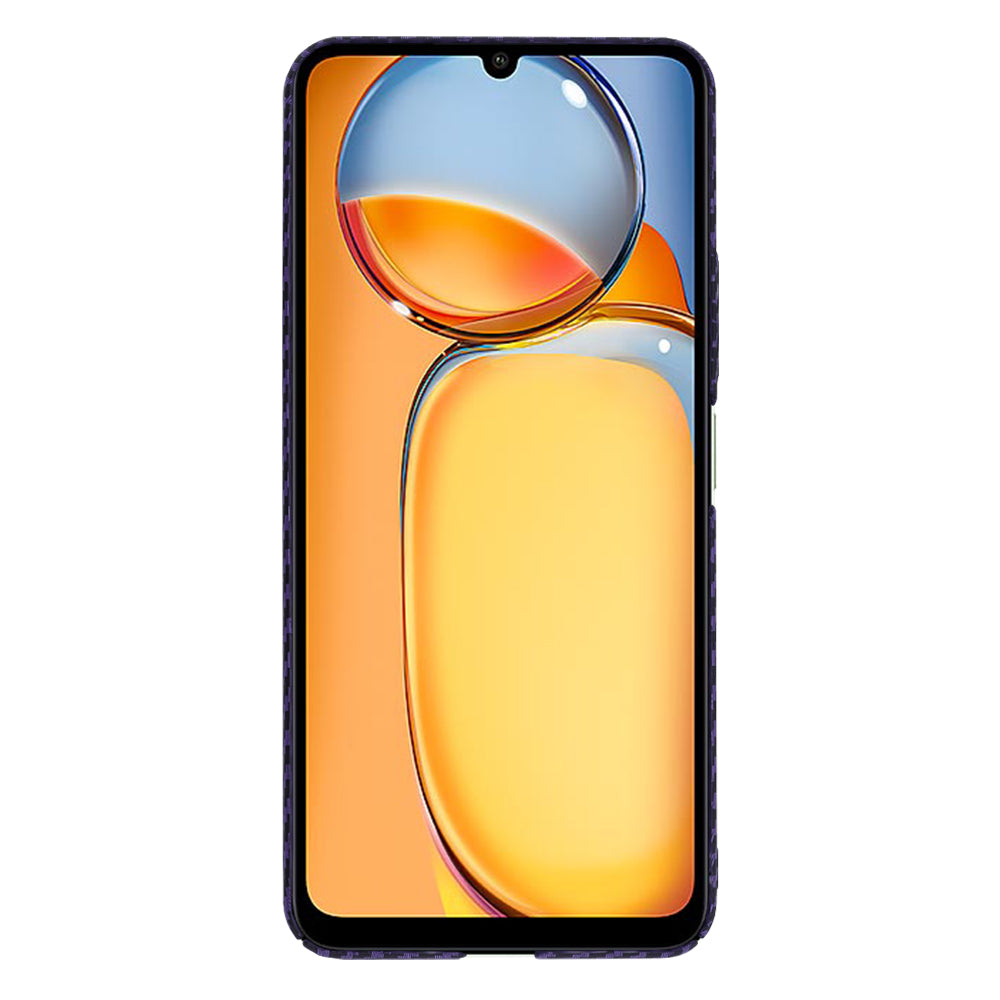 Coque pour Xiaomi Redmi 13C 5G / 13C / Poco C65, Techsuit, Carbonite FiberShell, Violet