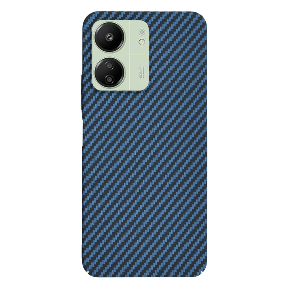 Coque pour Xiaomi Redmi 13C 5G / 13C / Poco C65, Techsuit, Carbonite FiberShell, Turquoise