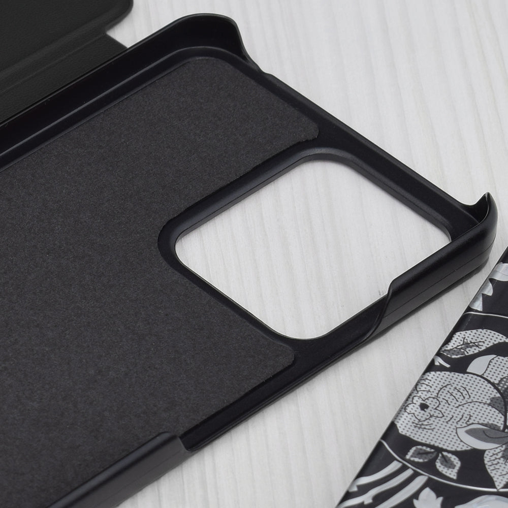 Coque pour Xiaomi Redmi 13C 5G / 13C / Poco C65, Techsuit, eFold, Noire