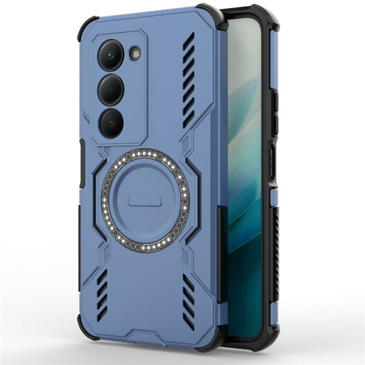 Étui pour Xiaomi Redmi 15 5G / 15 4G, Techsuit, ArmorMag, Bleu