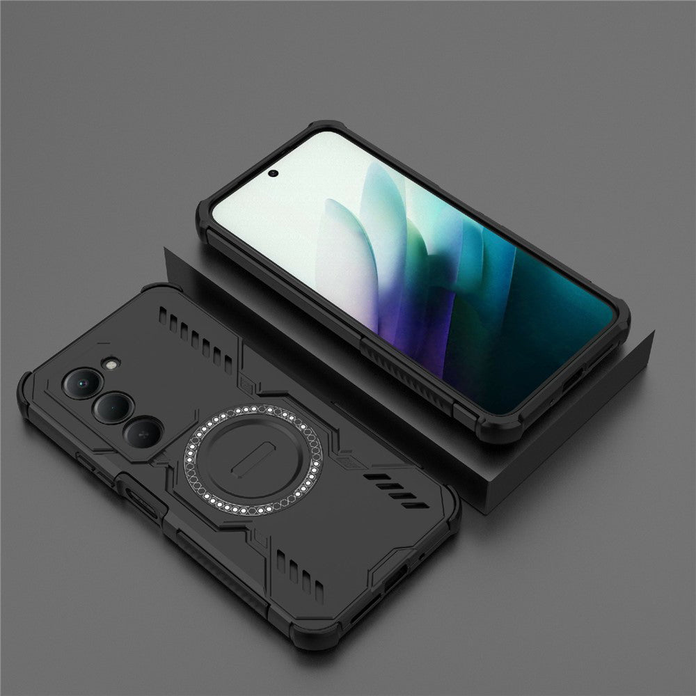 Étui MagSafe pour Xiaomi Redmi 15 5G / 15 4G, Techsuit, ArmorMag, Noir