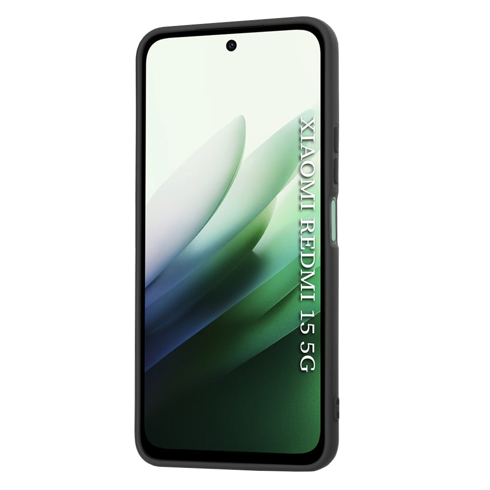 Coque pour Xiaomi Redmi 15 5G / 15 4G, Techsuit, SoftFlex, Noire