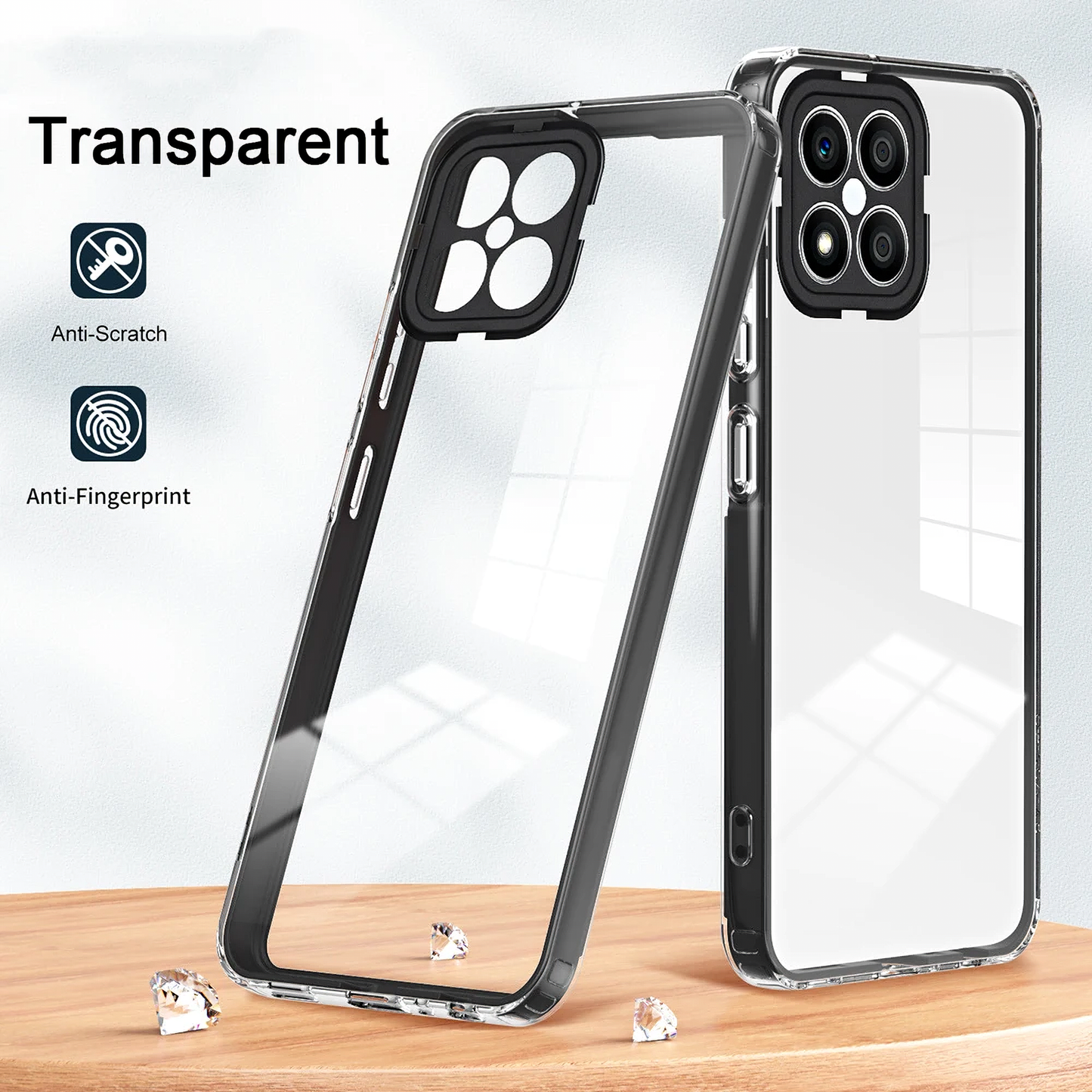 Coque pour Xiaomi Poco M6 / Redmi 13C 5G / Poco C65 / Redmi 13C, OEM, Enviro Hybrid, Noir