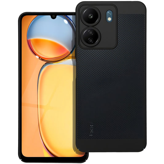 Housse pour Xiaomi Poco C65 / Redmi 13C, OEM, Breezy, Noir